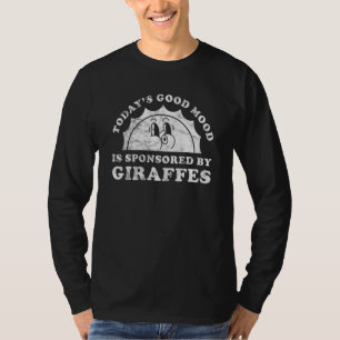 T-shirt Girafe Vintage ou Girafe rétro