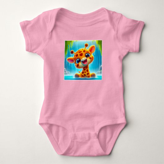 T-Shirt giraffe (Voorkant)