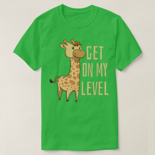 T-shirt Giraffe - 4 (Design devant)
