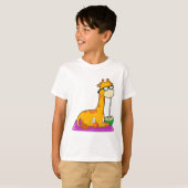 T-shirt Giraffe à la noix de coco (Devant entier)