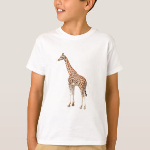 T-shirt Giraffe à long cou