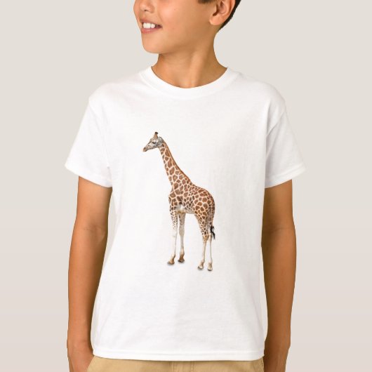 T-shirt Giraffe à long cou (Devant)