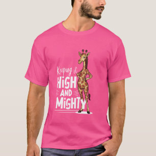 T-shirt Giraffe Amour Amour Giraffes Amusant Bossy Boss Ma