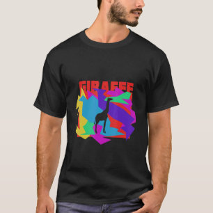 T-shirt Giraffe Animal Mosaik Puzzle
