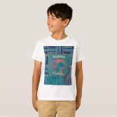 T-shirt Giraffe Art Joueuse : Un Plaisir Africain (Devant entier)