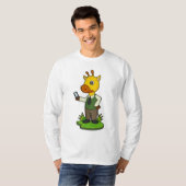 T-shirt Giraffe avec mobile (Devant entier)