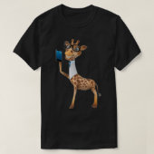 T-shirt Giraffe avec téléphone (Design devant)