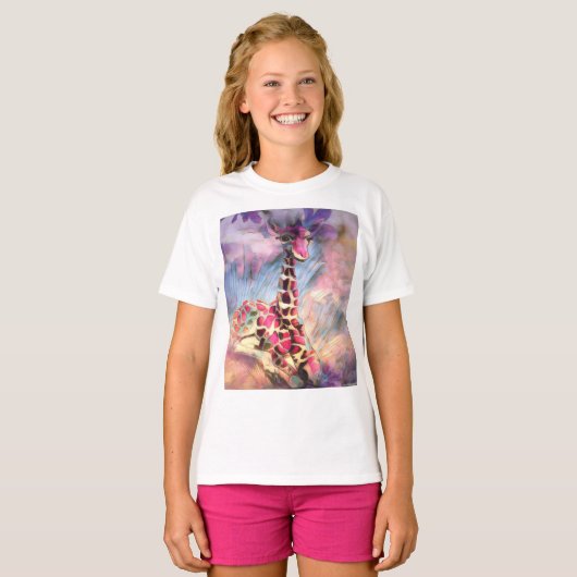 T-shirt Giraffe 🦒 bébé (Devant entier)