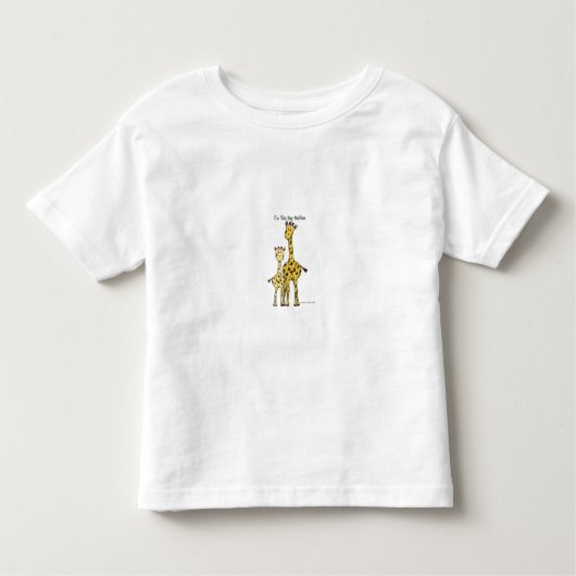 T-shirt Giraffe Big Soeur (Devant)