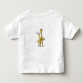 T-shirt Giraffe Big Soeur (Dos)