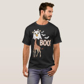 T-shirt Giraffe Boo Halloween (Devant entier)