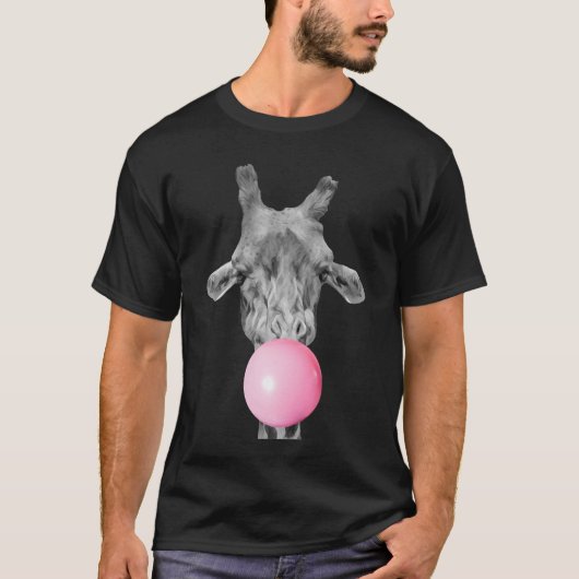 T-shirt Giraffe bubble (Devant)