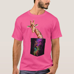 T-shirt Giraffe colorée