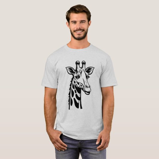 T-shirt Giraffe cool (Devant entier)