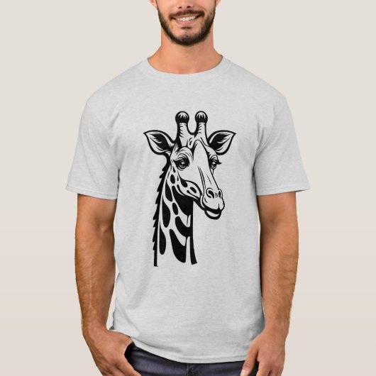 T-shirt Giraffe cool (Devant)