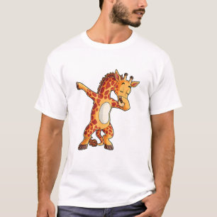 T-shirt Giraffe Dabbing Giraffes Dabe Dab Dance T