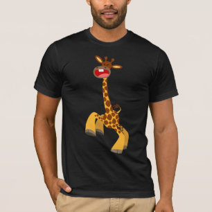 T-shirt Giraffe Danseuse Cartoon
