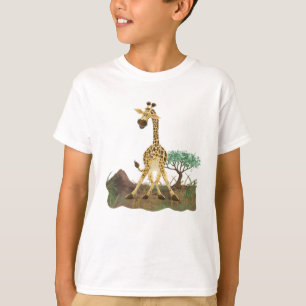 T-shirt Giraffe de la Parade Animale