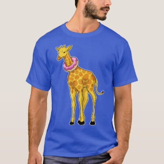 T-shirt Giraffe Donut