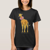 T-shirt Giraffe Donut (Devant)