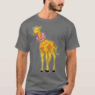 T-shirt Giraffe Donut