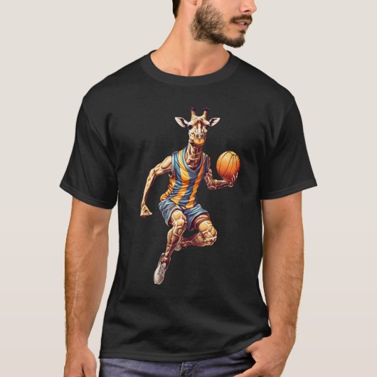 T-shirt Giraffe Dunkmaster : Slam Dunk Tee (Devant)