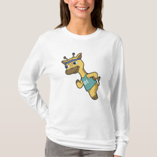 T-shirt Giraffe en Jogger à Running avec Headband