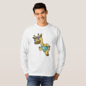 T-shirt Giraffe en Jogger à Running avec Headband (Devant entier)