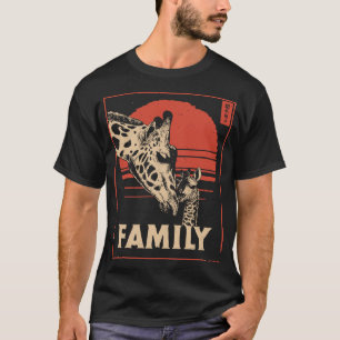 T-shirt Giraffe et Calf - Grand Grace et Tender Safari
