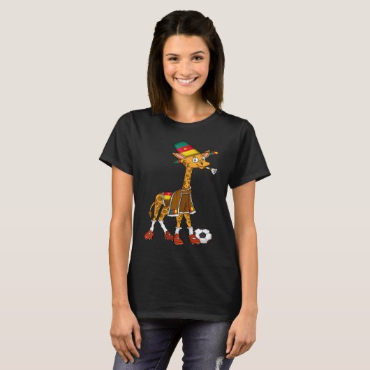 T-shirt Giraffe Fan Cameroon (Devant entier)