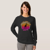 T-shirt Giraffe folle Lady Funny Retro Giraffe (Devant entier)
