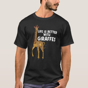 T-shirt Giraffe For Men Women Kids Teens Giraffe