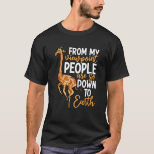 T-shirt Giraffe Giraff Zoo animal Cool Giraffe Imprimer