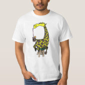 T-shirt Giraffe Guzzling (Devant)