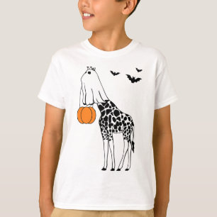 T-shirt Giraffe Halloween Drôle Halloween Costumes de tenu
