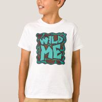 Giraffe Impression Brown et Turquoise