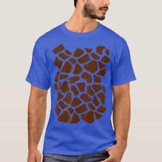 T-shirt Giraffe Imprimer Simple Costume Halloween Zoo Anim