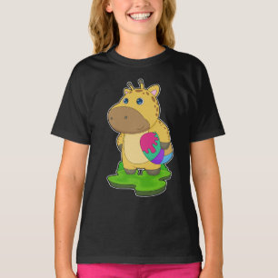 T-shirt Giraffe OEuf de Pâques
