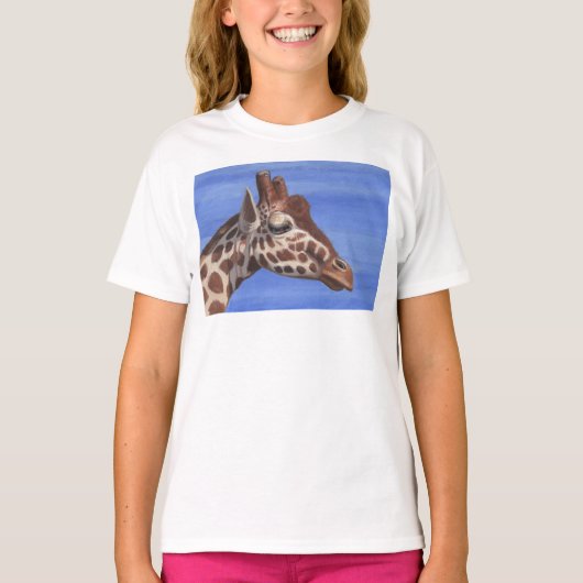 T-shirt Giraffe pensive (Devant)
