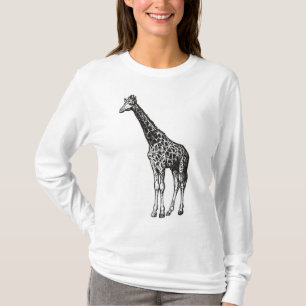 T-shirt Giraffe, Poster de animal, Animaux sauvage