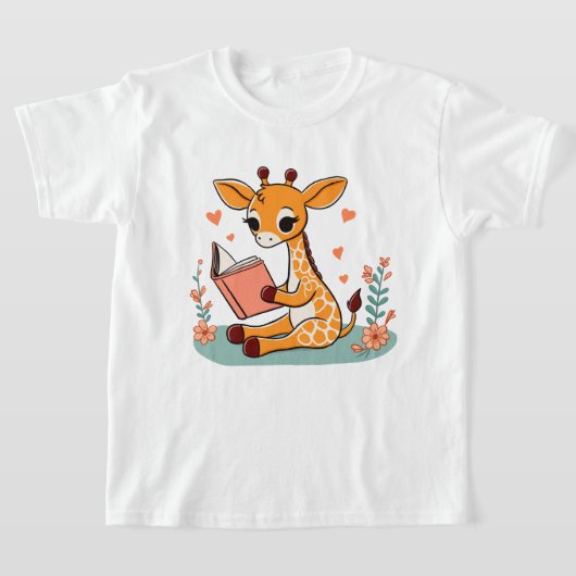 T-shirt Giraffe Storytime (Poser)