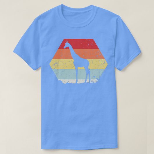 T-shirt Giraffe Vintage 1 (Design devant)