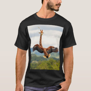 T-shirt Giraffe volant