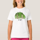 T-shirt Giraffes assis (Devant)