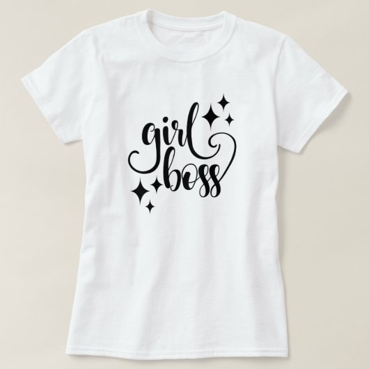 T-Shirt Girl Boss (Design devant)