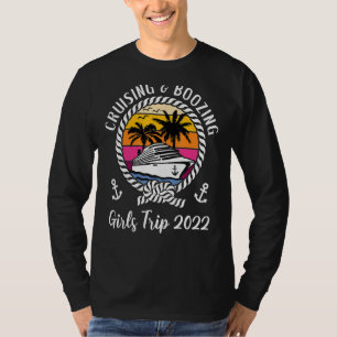 T-shirt Girl Cruise Squad Girls Trip 2022 Croisière Et Boo