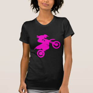 T-shirt Girl Dirt Bike