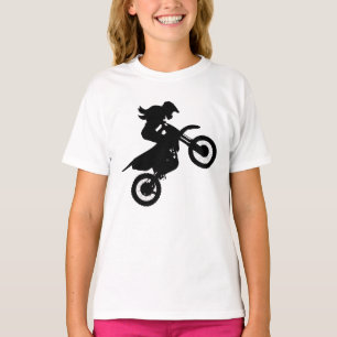 T-shirt Girl Dirt Bike