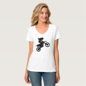 T-shirt Girl Dirt Bike (Devant entier)
