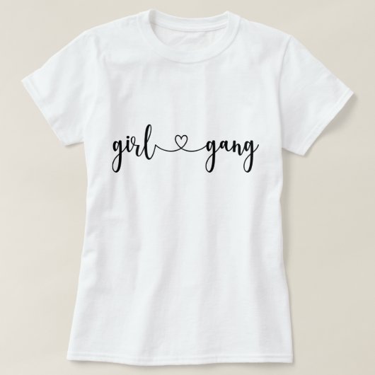 T-shirt Girl Gang (Design devant)